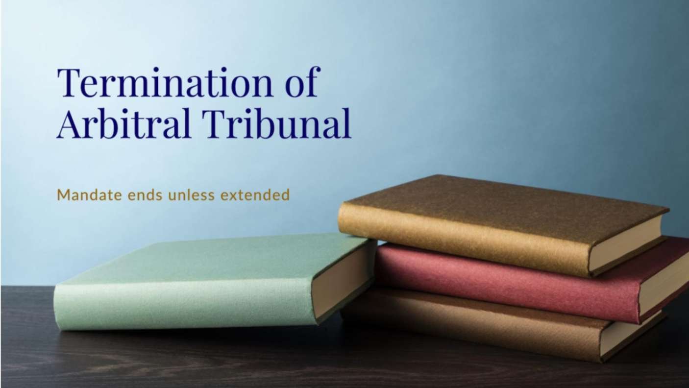 Mandate of an arbitral tribunal is held to be terminated u/s 29A of the Arbitration Act, unless the same is extended during its subsistence- Calcutta High Court